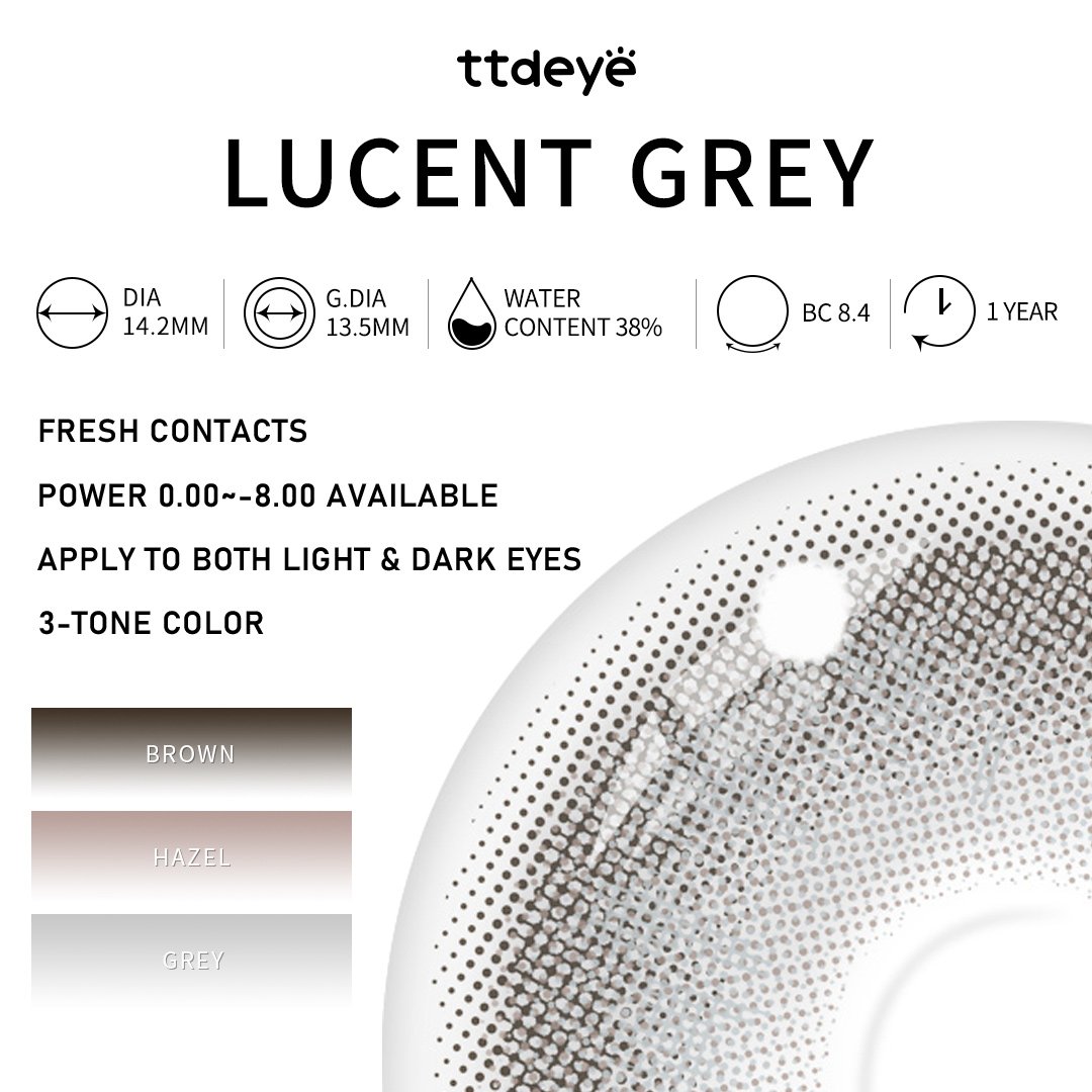 TTDeye Lucent Grey | 1 Year