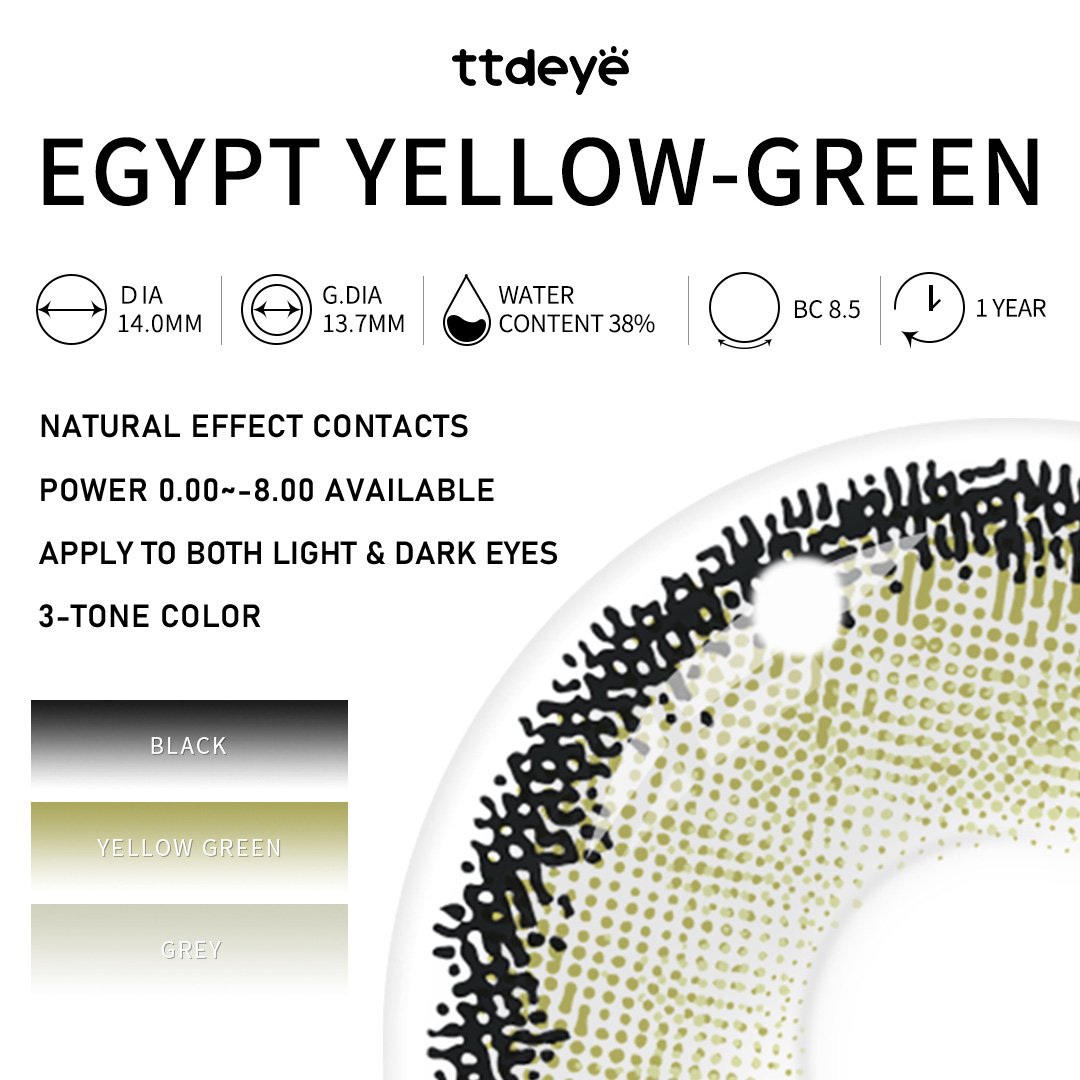 TTDeye Egypt Yellow-Green | 1 Year