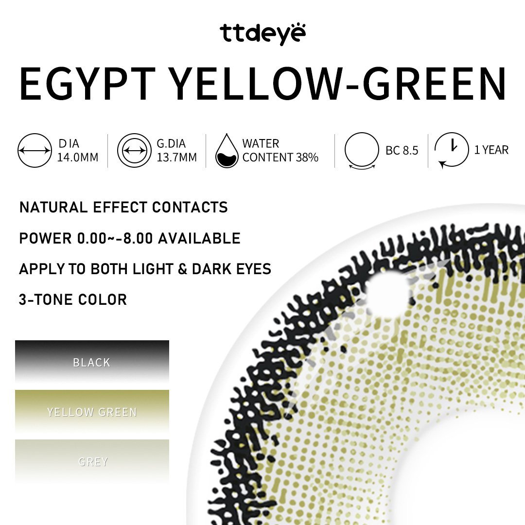 TTDeye Egypt Yellow-Green | 1 Year