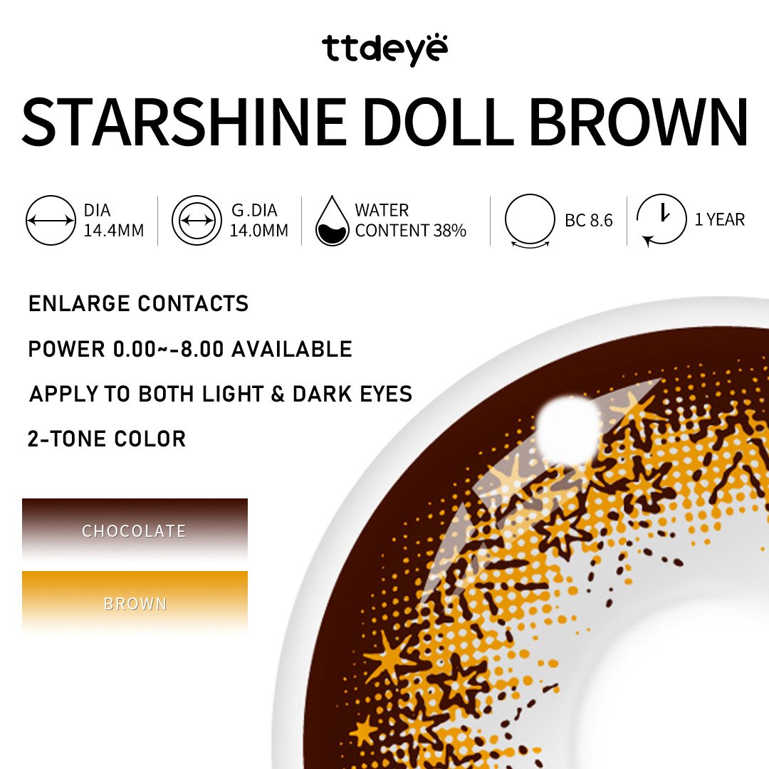 TTDeye Starshine Doll Brown | 1 Year