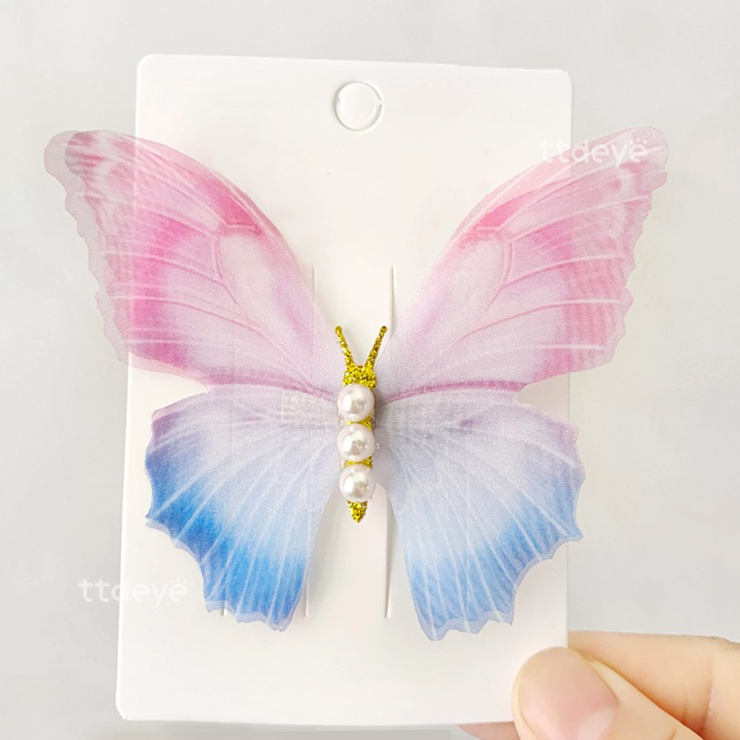 TTDeye Pearlescent Butterfly Hairpin