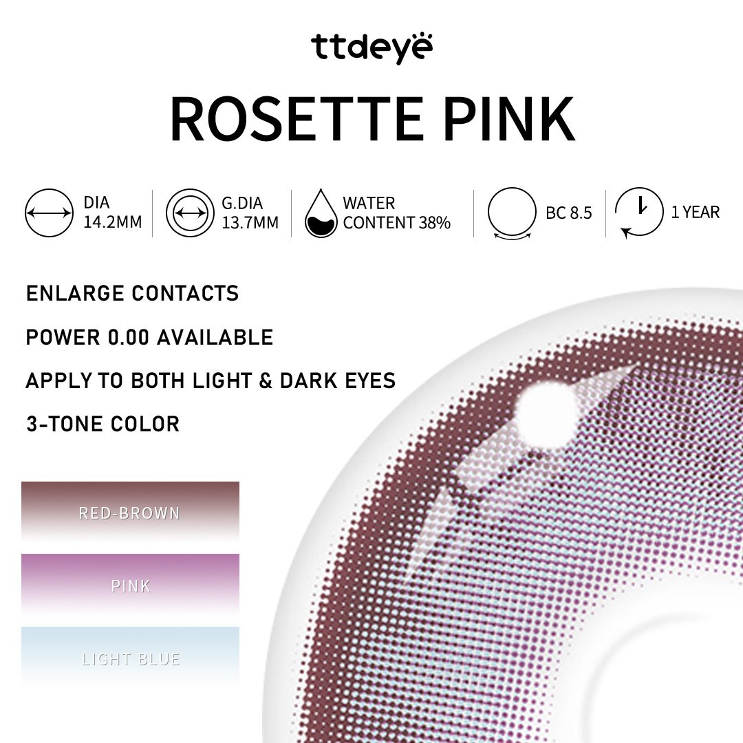 TTDeye Rosette Pink |1 Año