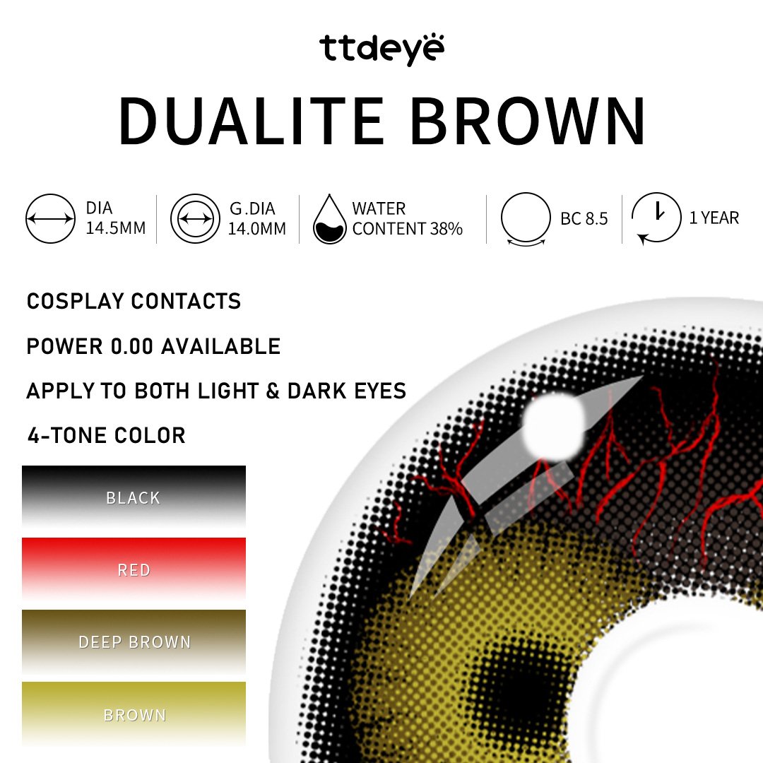 TTDeye Dualite Brown | 1 Year