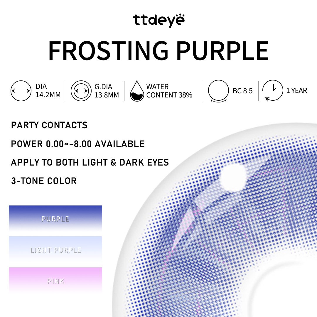 TTDeye Frosting Purple |1 Año