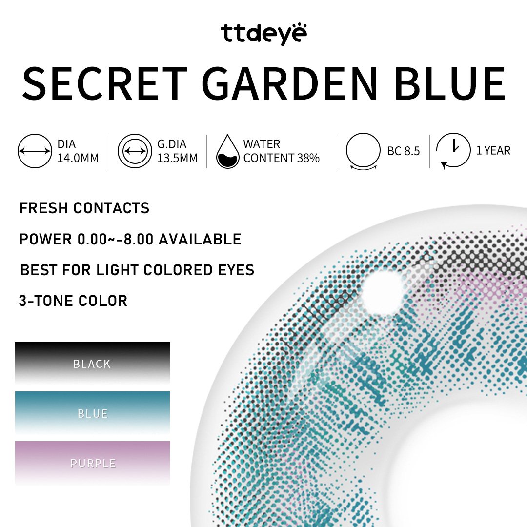 TTDeye Secret Garden Blue | 1 Year