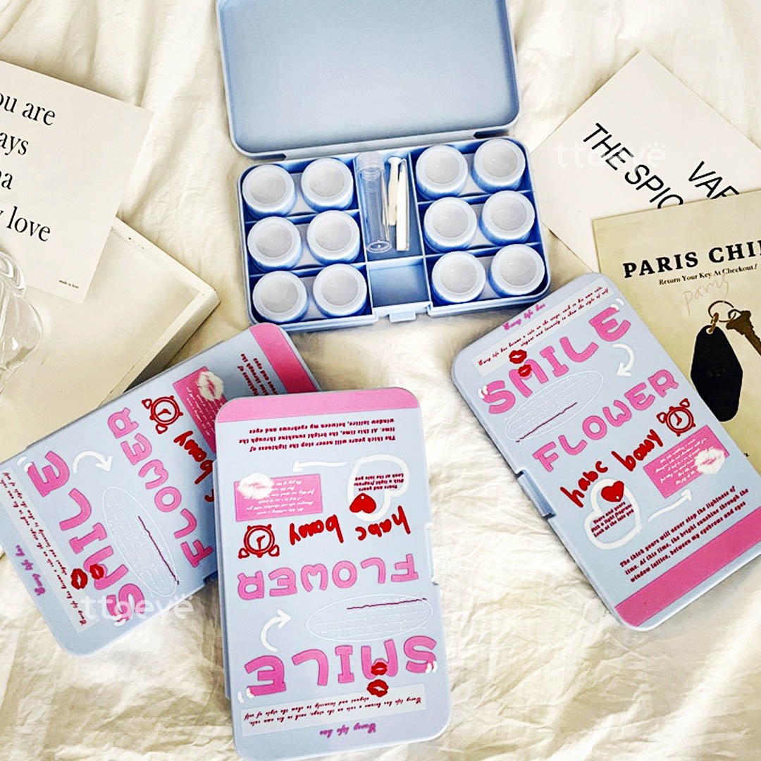 TTDeye Smile Flower 6-in-1 Lens Case