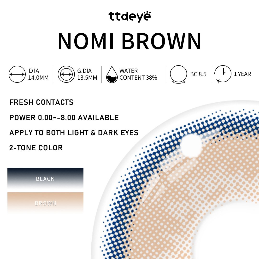 TTDeye Nomi Brown | 1 Year
