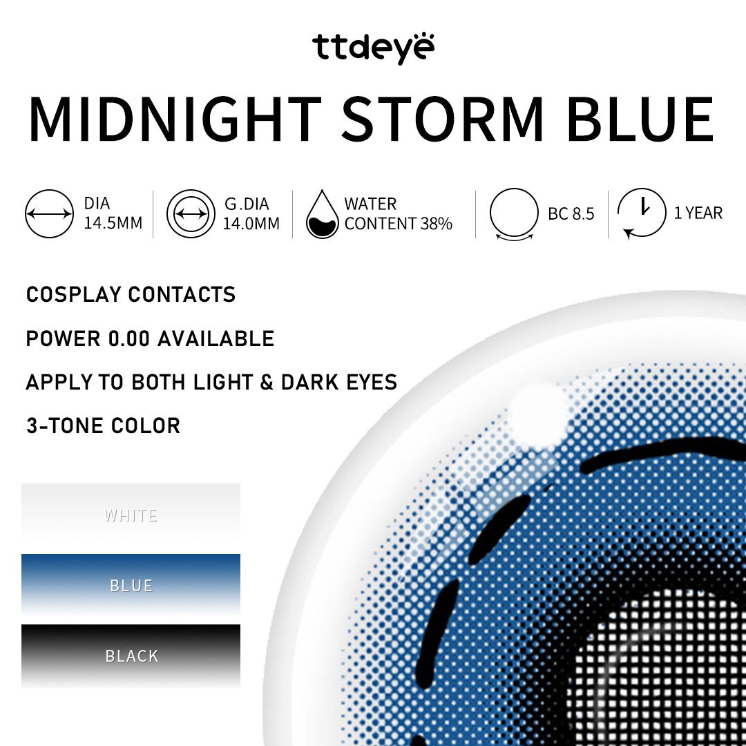 TTDeye Midnight Storm Blue | 1 Year