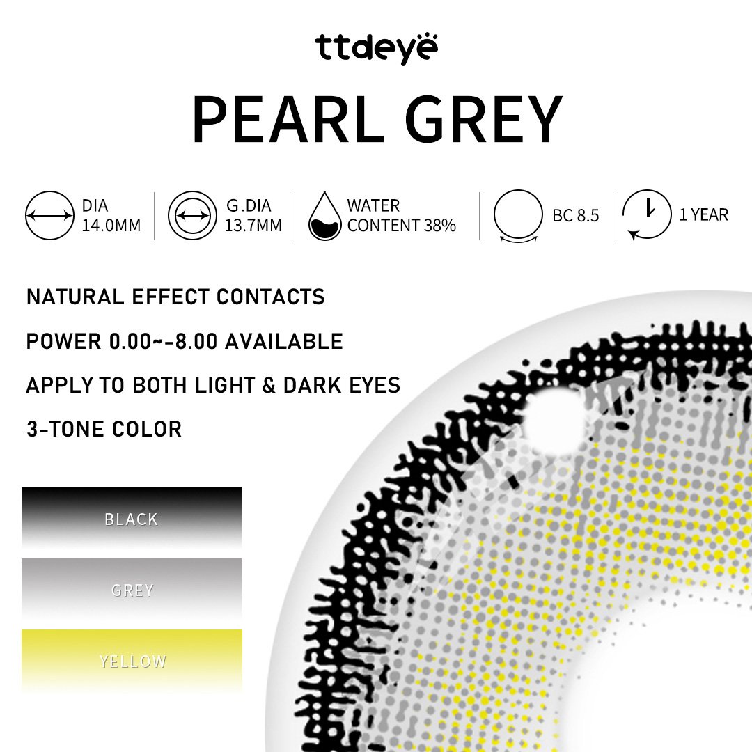 TTDeye Pearl Grey | 1 Year