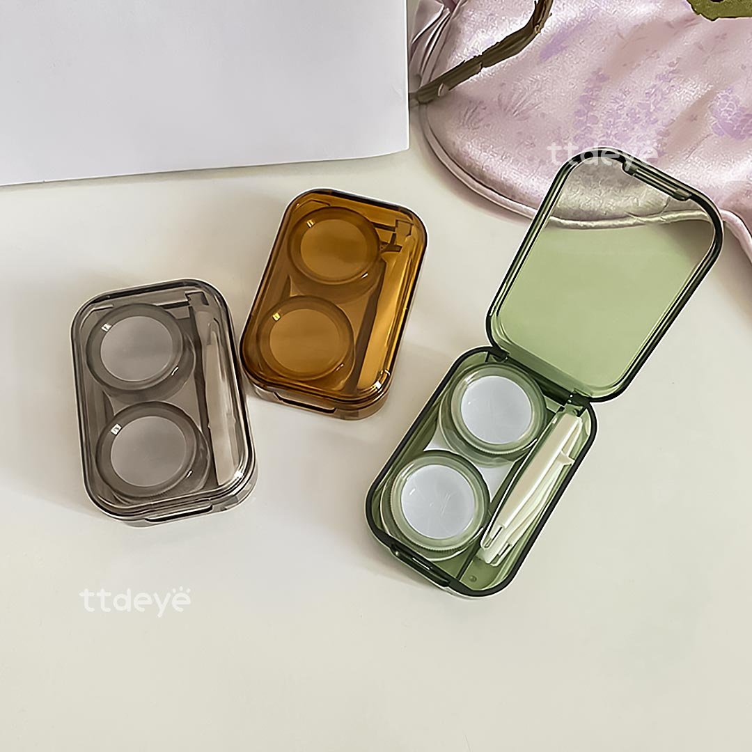 TTDeye Vintage Transparent Lens Case