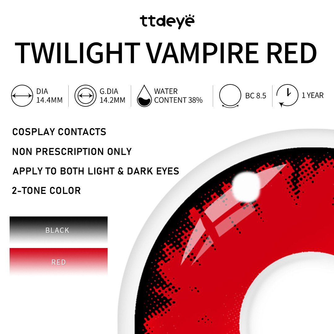 TTDeye Twilight Vampire Red | 1 Year
