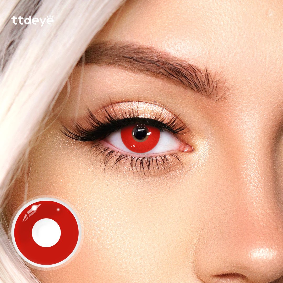 TTDeye Pure Red | 1 Día, 2 Piezas