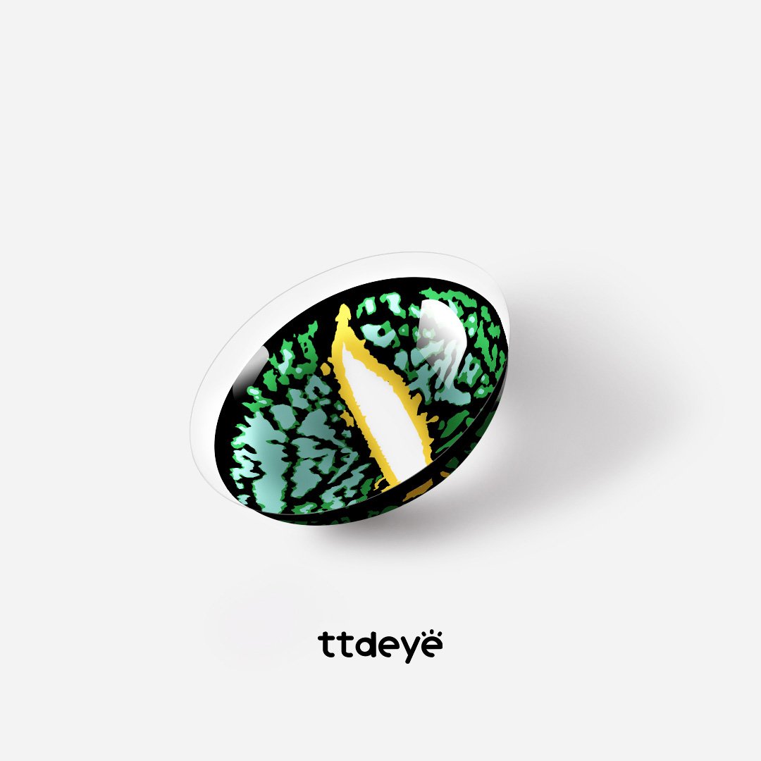 TTDeye Lizard Eye Green | 1 Year