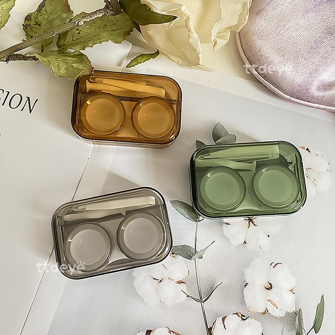 TTDeye Vintage Transparent Lens Case