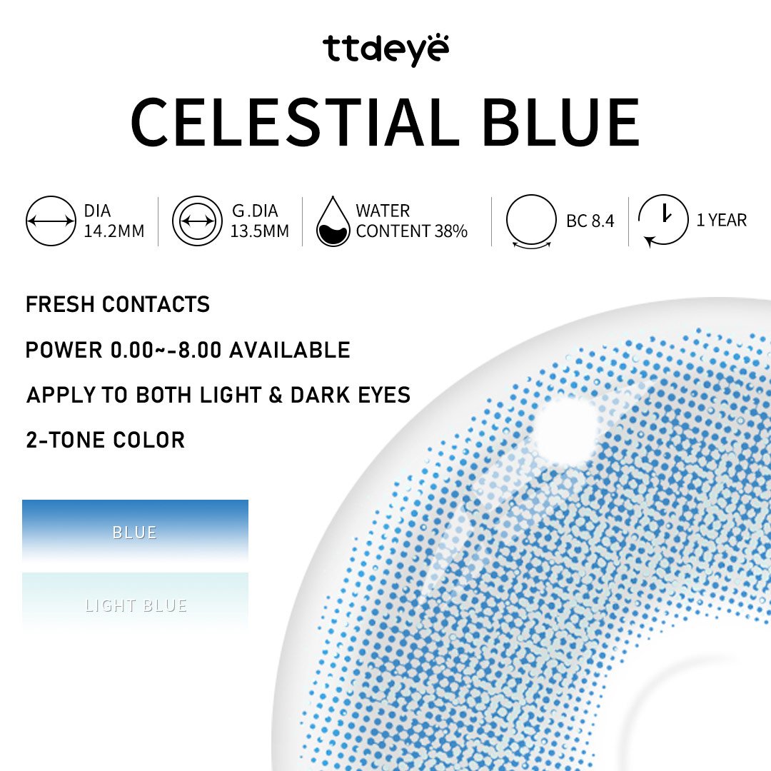TTDeye Celestial Blue | 1 Year