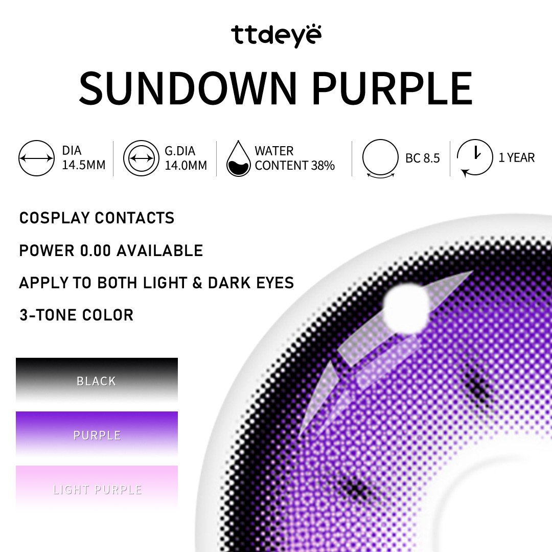 TTDeye Sundown Purple |1 Año