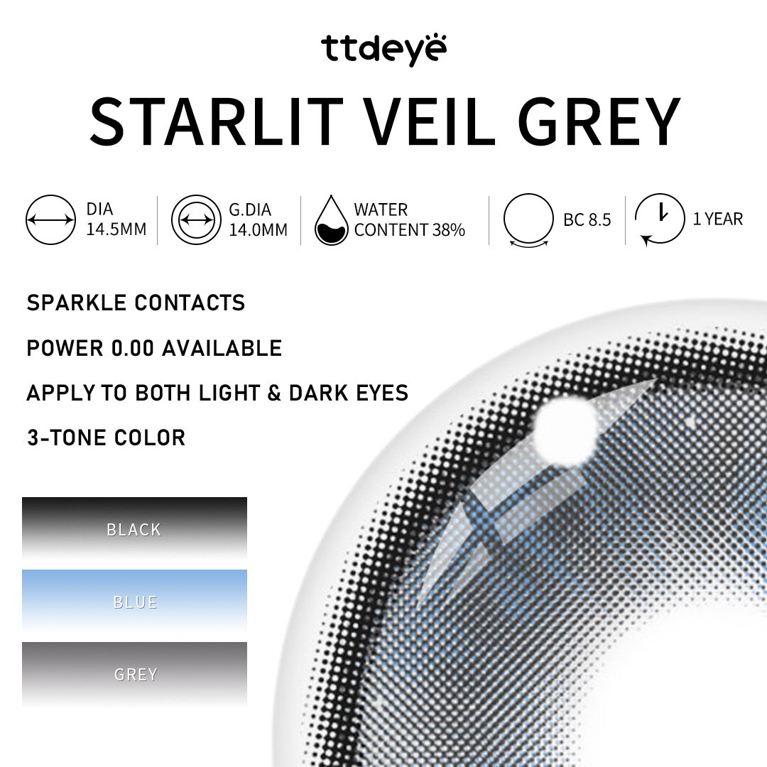 TTDeye Starlit Veil Grey | 1 Year