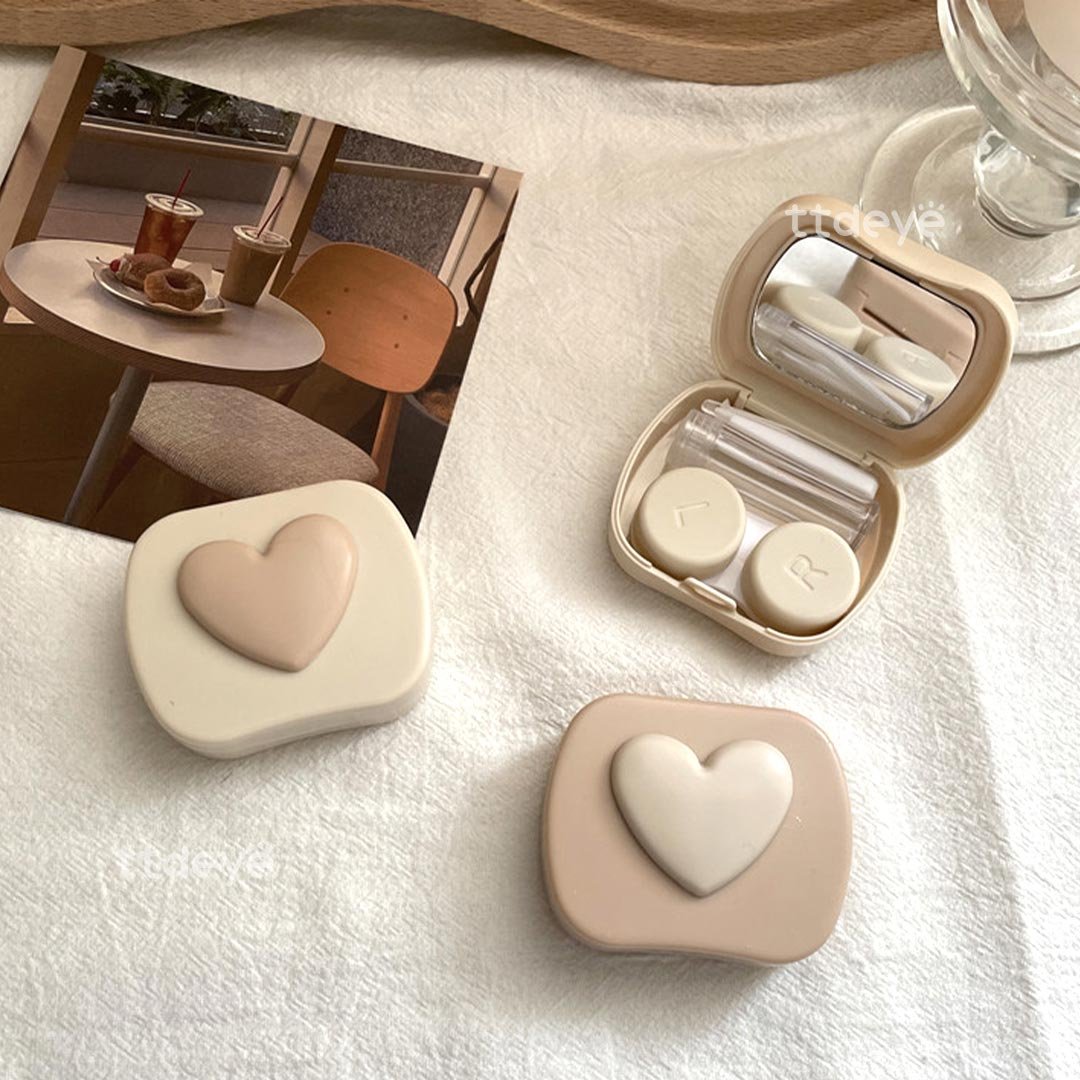 TTDeye 3D Heart Lens Case