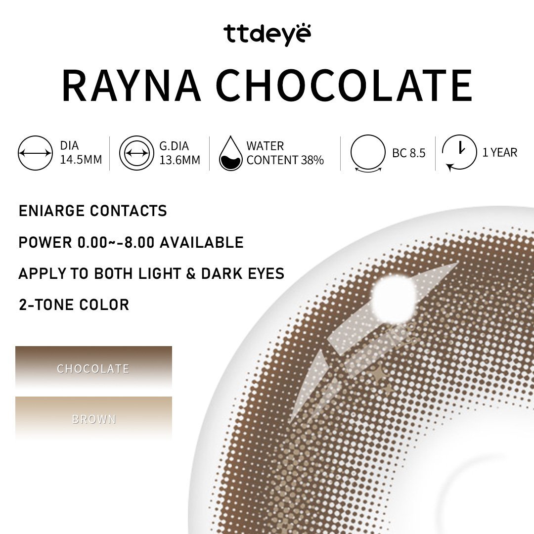 TTDeye Rayna Chocolate | 1 Year