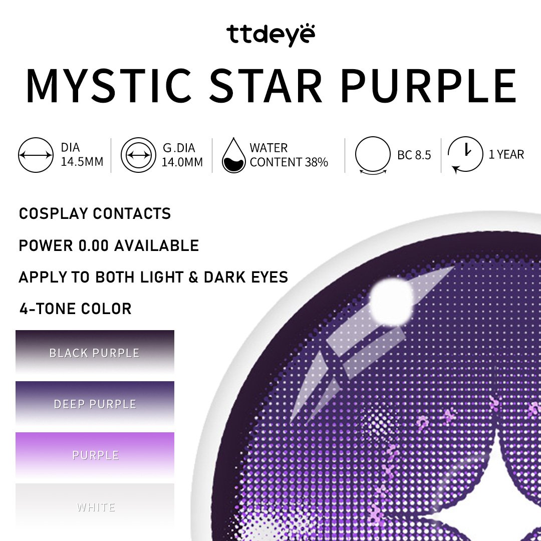 TTDeye Mystic Star Purple | 1 Year