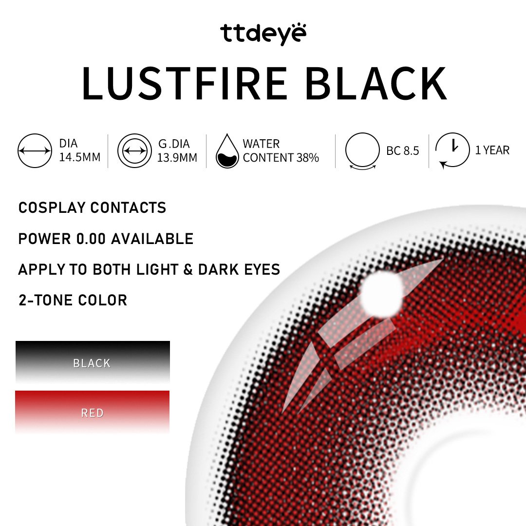 TTDeye Lustfire Black | 1 Year