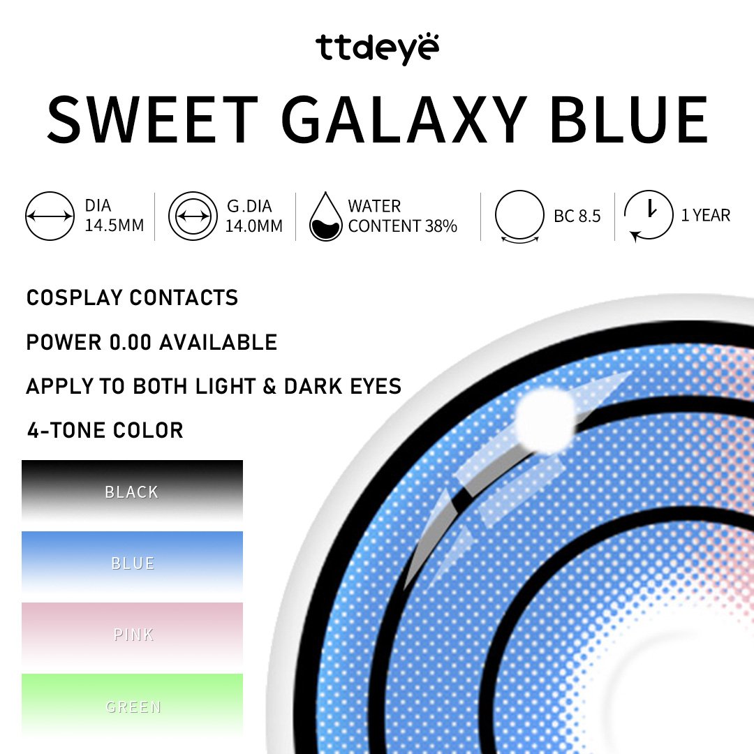 TTDeye Sweet Galaxy Blue | 1 Year