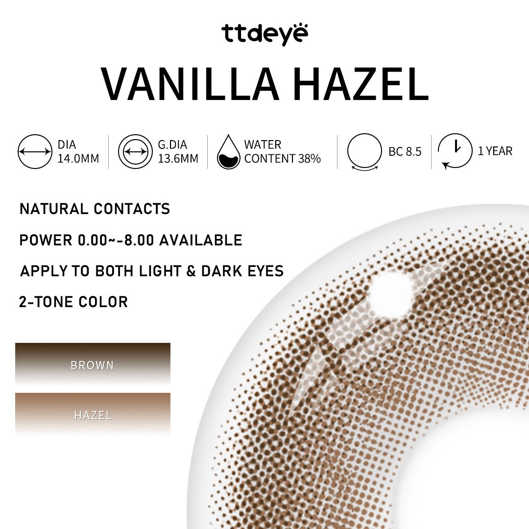 TTDeye Vanilla Hazel | 1 Year