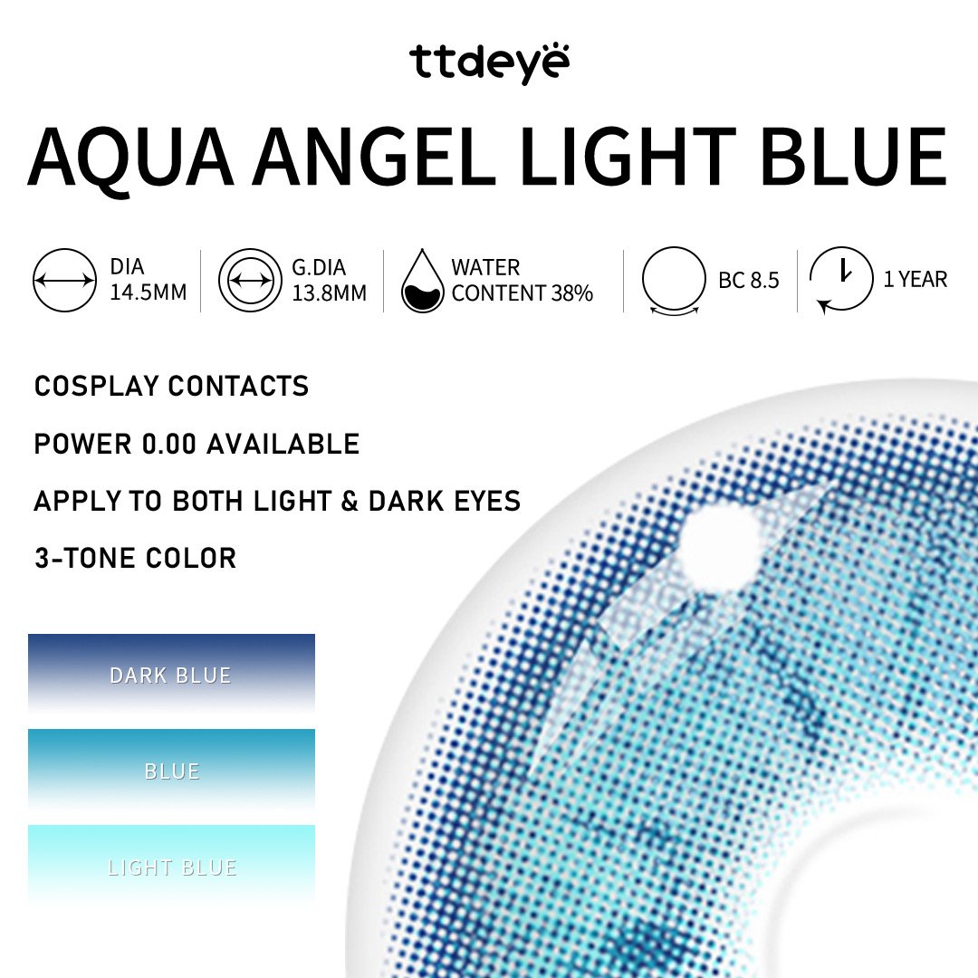 TTDeye Aqua Angel Light Blue | 1 Year