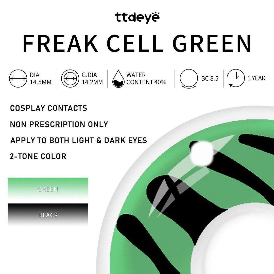 TTDeye Freak Cell Green | 1 Year
