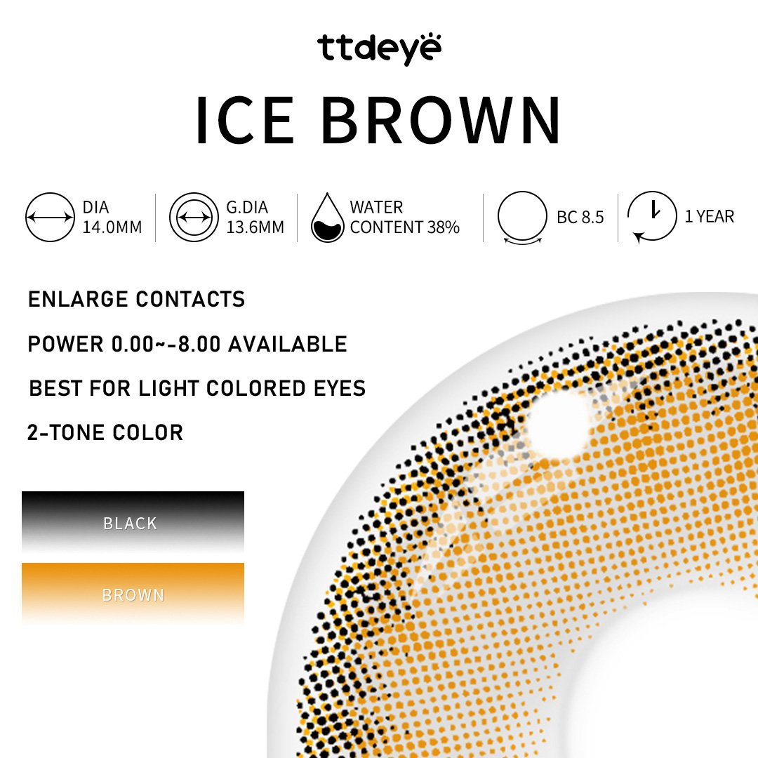 TTDeye Ice Brown | 1 Year