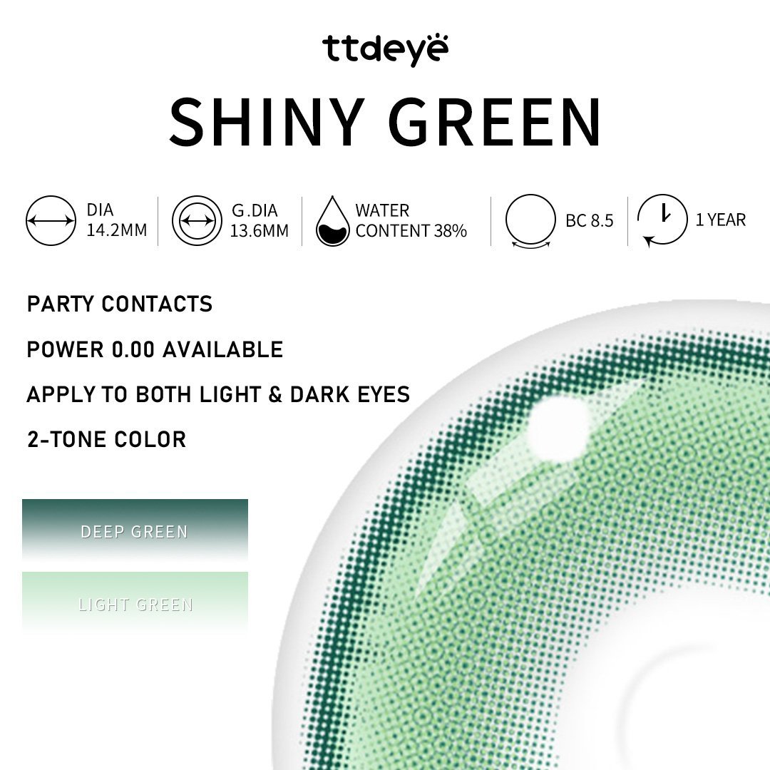 TTDeye Shiny Green | 1 Year