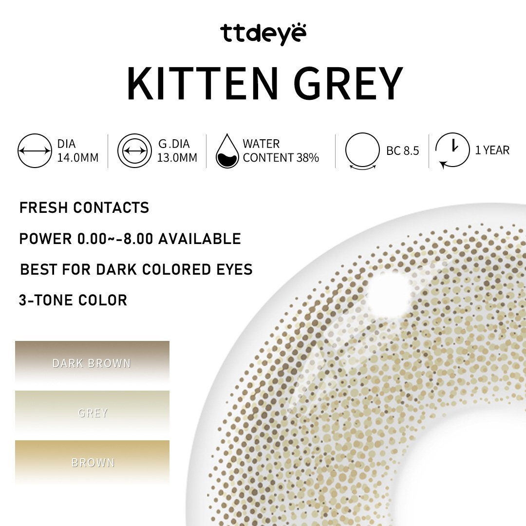 TTDeye Kitten Grey | 1 Year