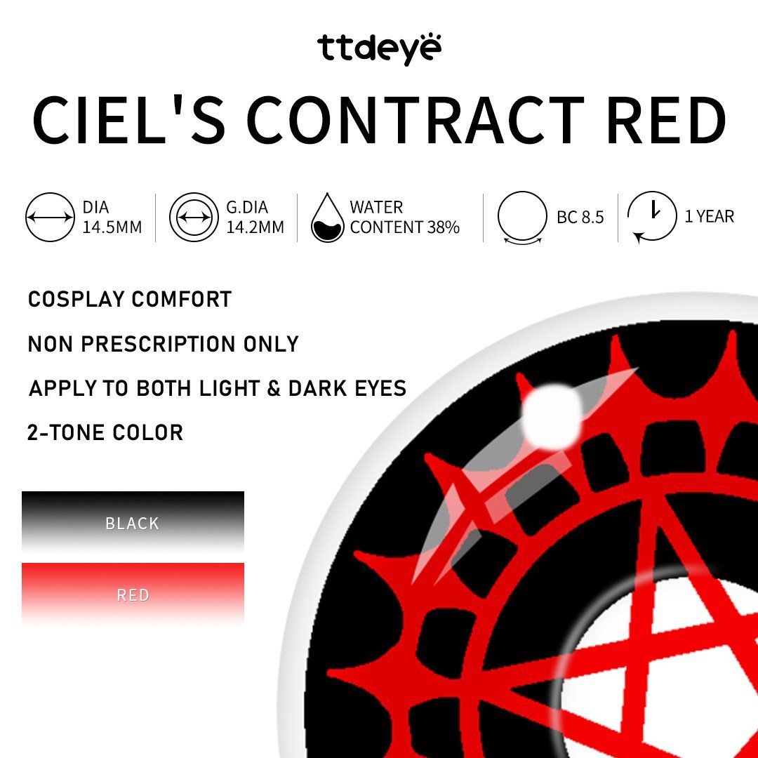 TTDeye Ciel's Contract Red Style | 1 Year