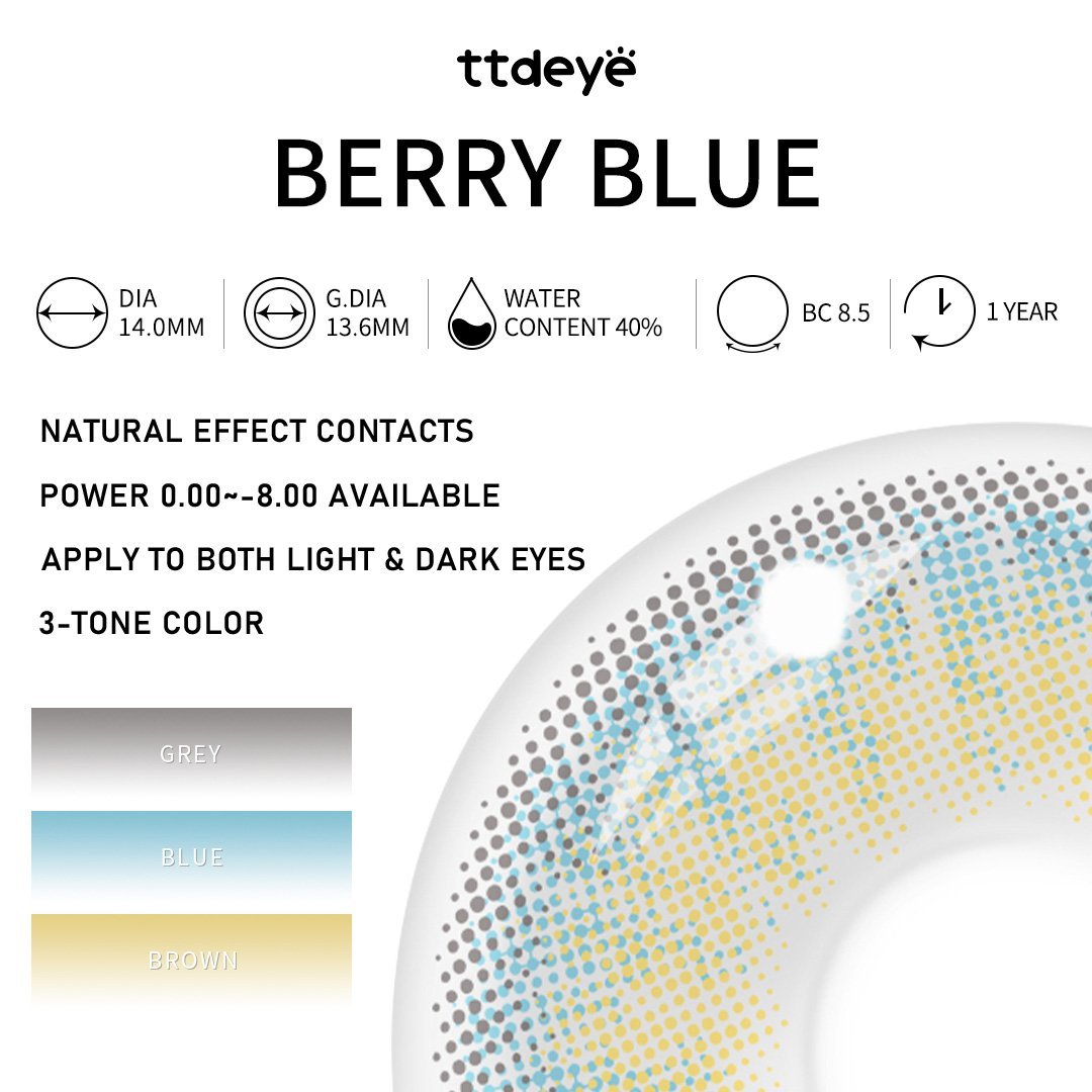 TTDeye Berry Blue | 1 Year