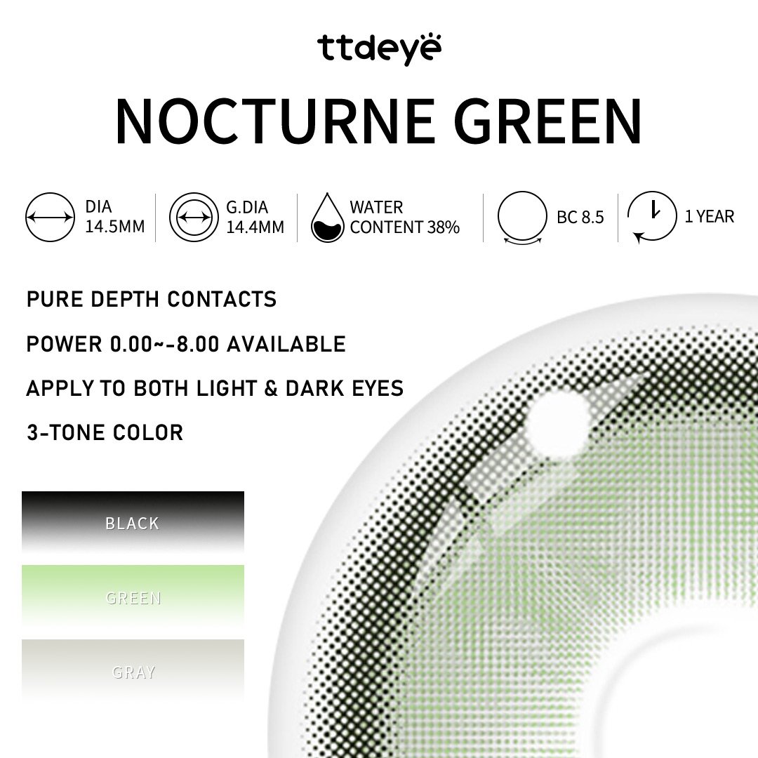 TTDeye Nocturne Green | 1 Year
