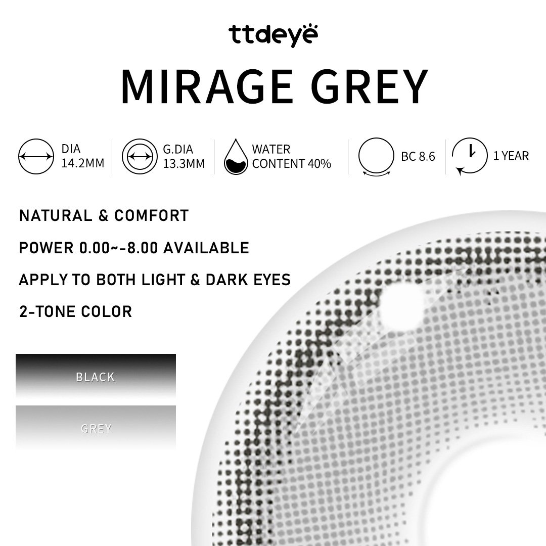 TTDeye Mirage Grey | 1 Year