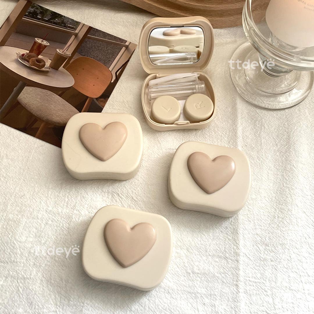 TTDeye 3D Heart Lens Case