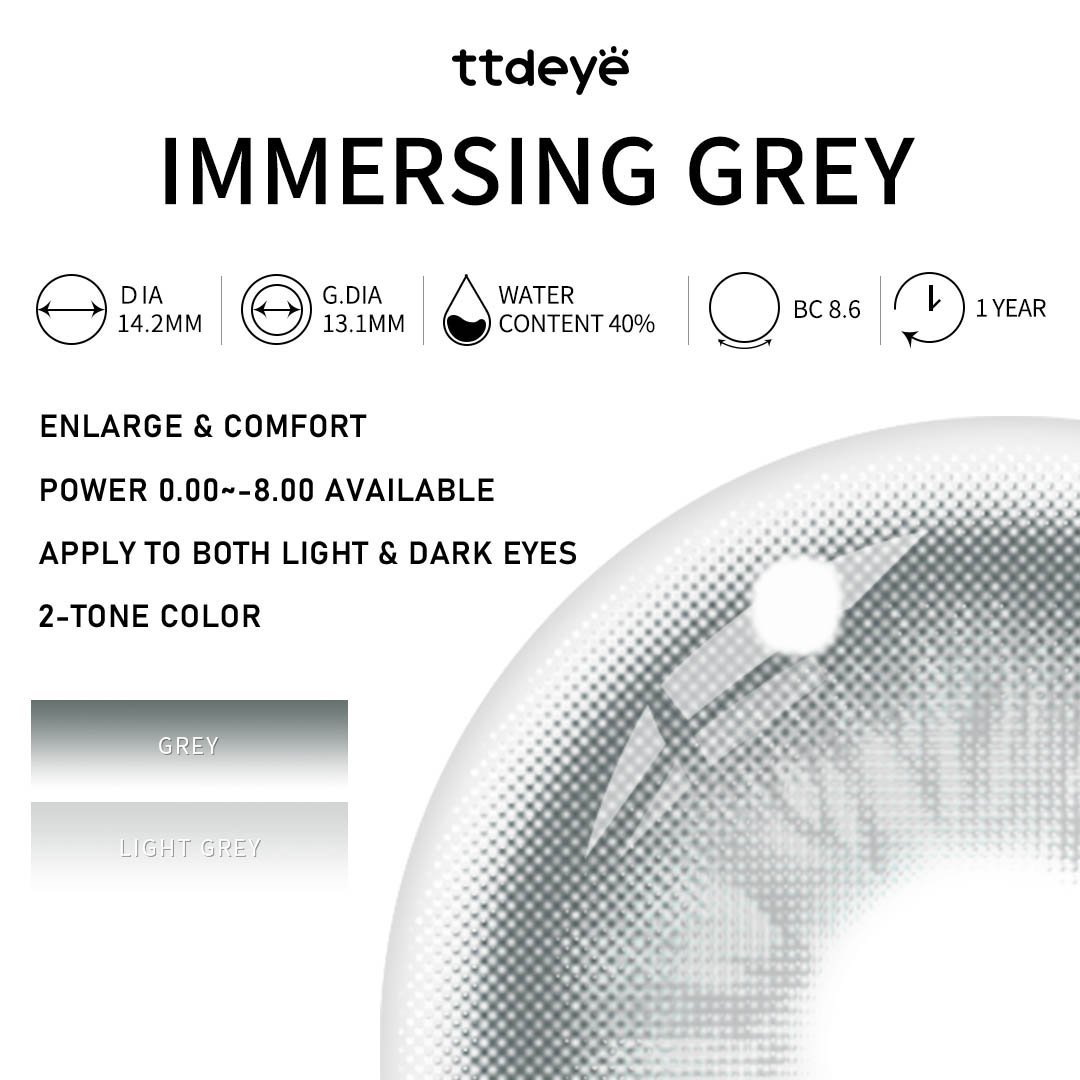 TTDeye Immersing Grey | 1 Year