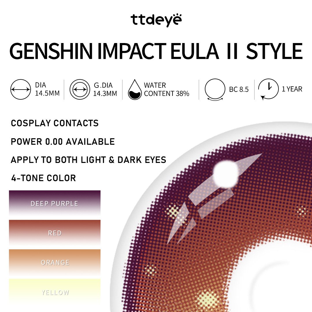 TTDeye Genshin Impact Eula II Style | 1 Year