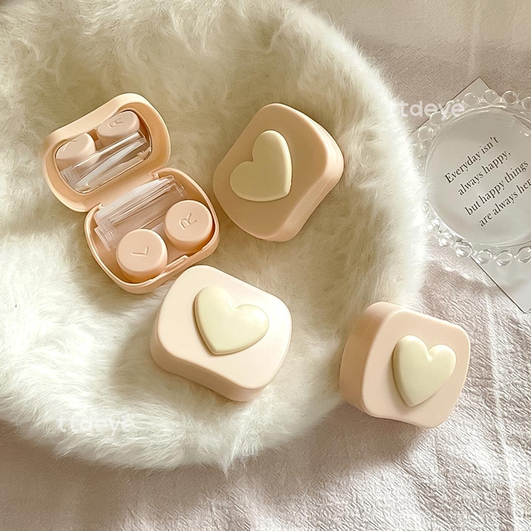 TTDeye 3D Heart Lens Case