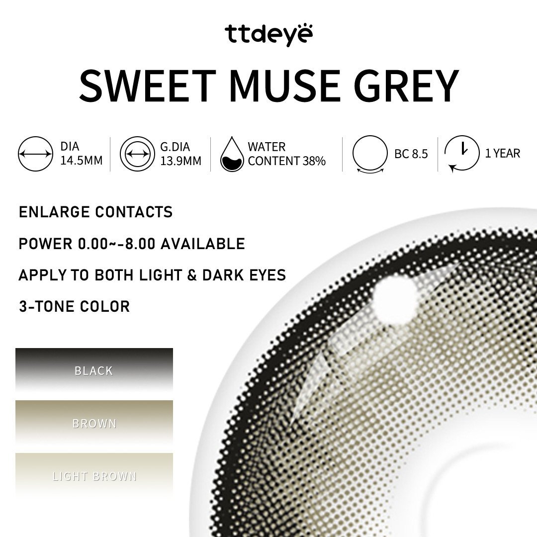 TTDeye Sweet Muse Grey | 1 Year