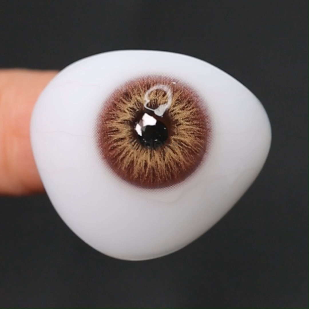 TTDeye Lightweave Brown Colored Contacts | Golden Brown Natural Lenses, 1 Año