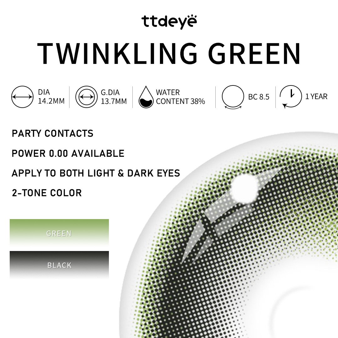 TTDeye Twinkling Green | 1 Year