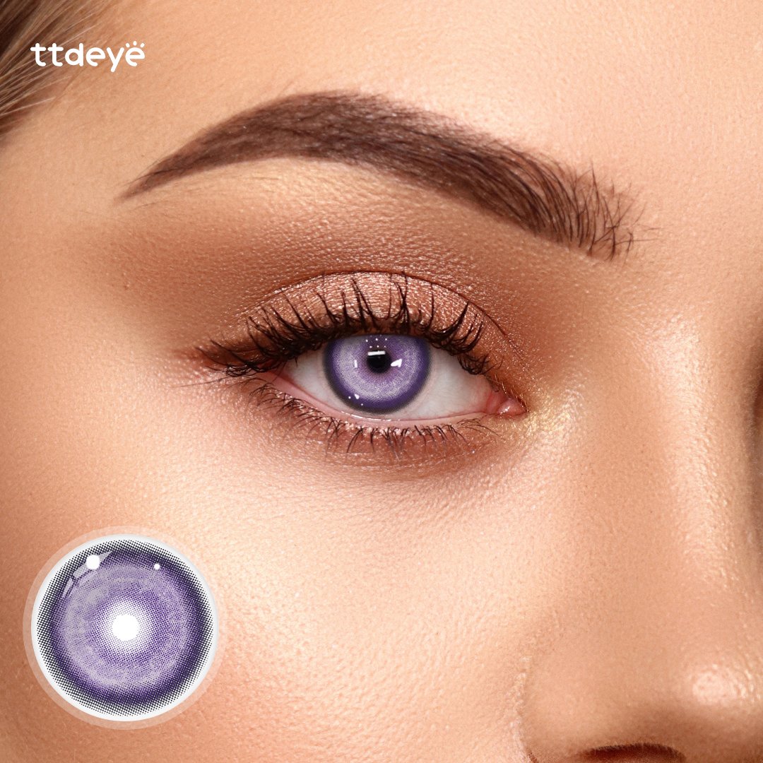 TTDeye Nebula Purple | 1 Día, 2 Piezas