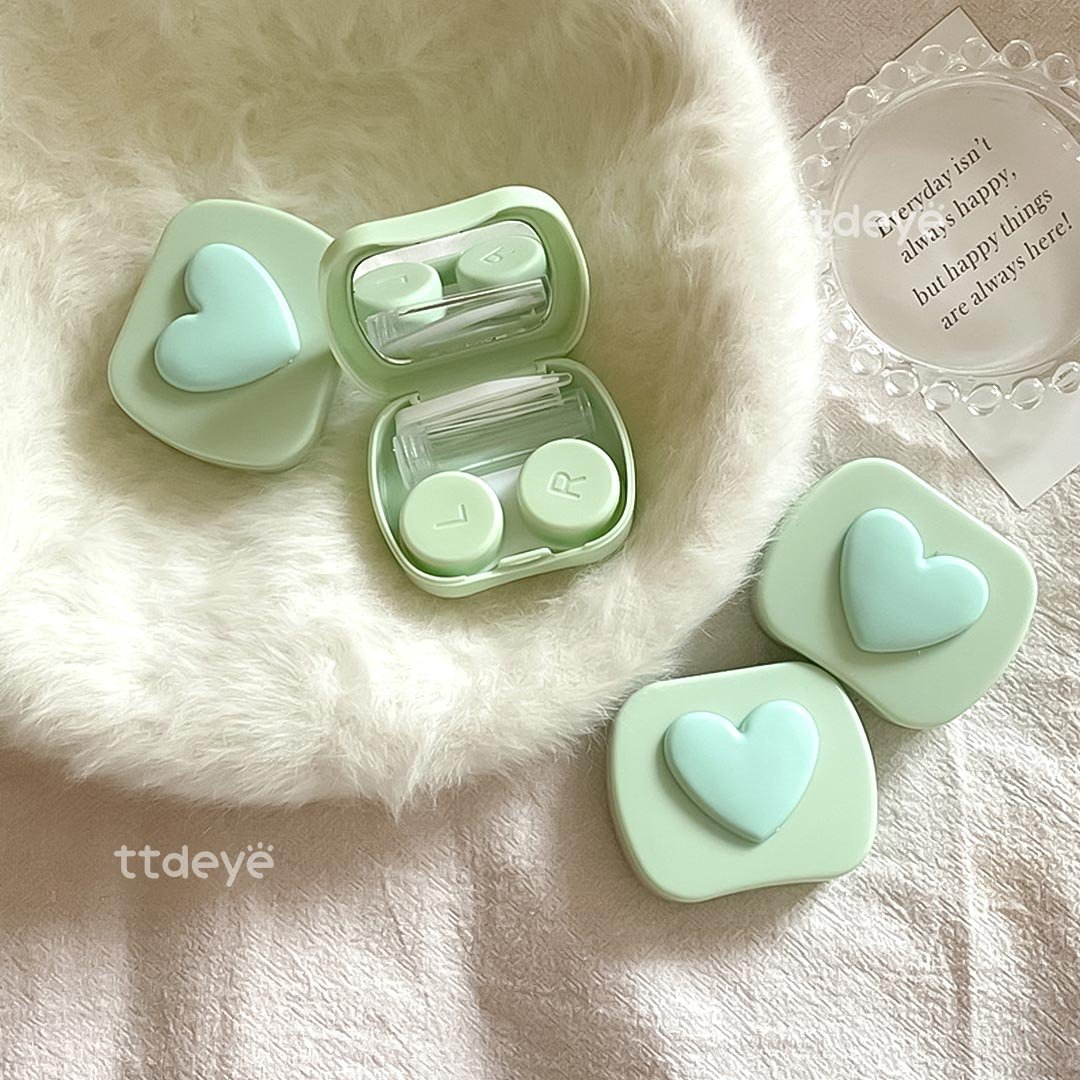 TTDeye 3D Heart Lens Case