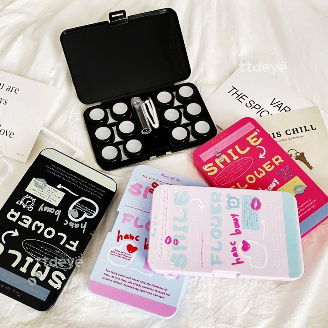 TTDeye Smile Flower 6-in-1 Lens Case