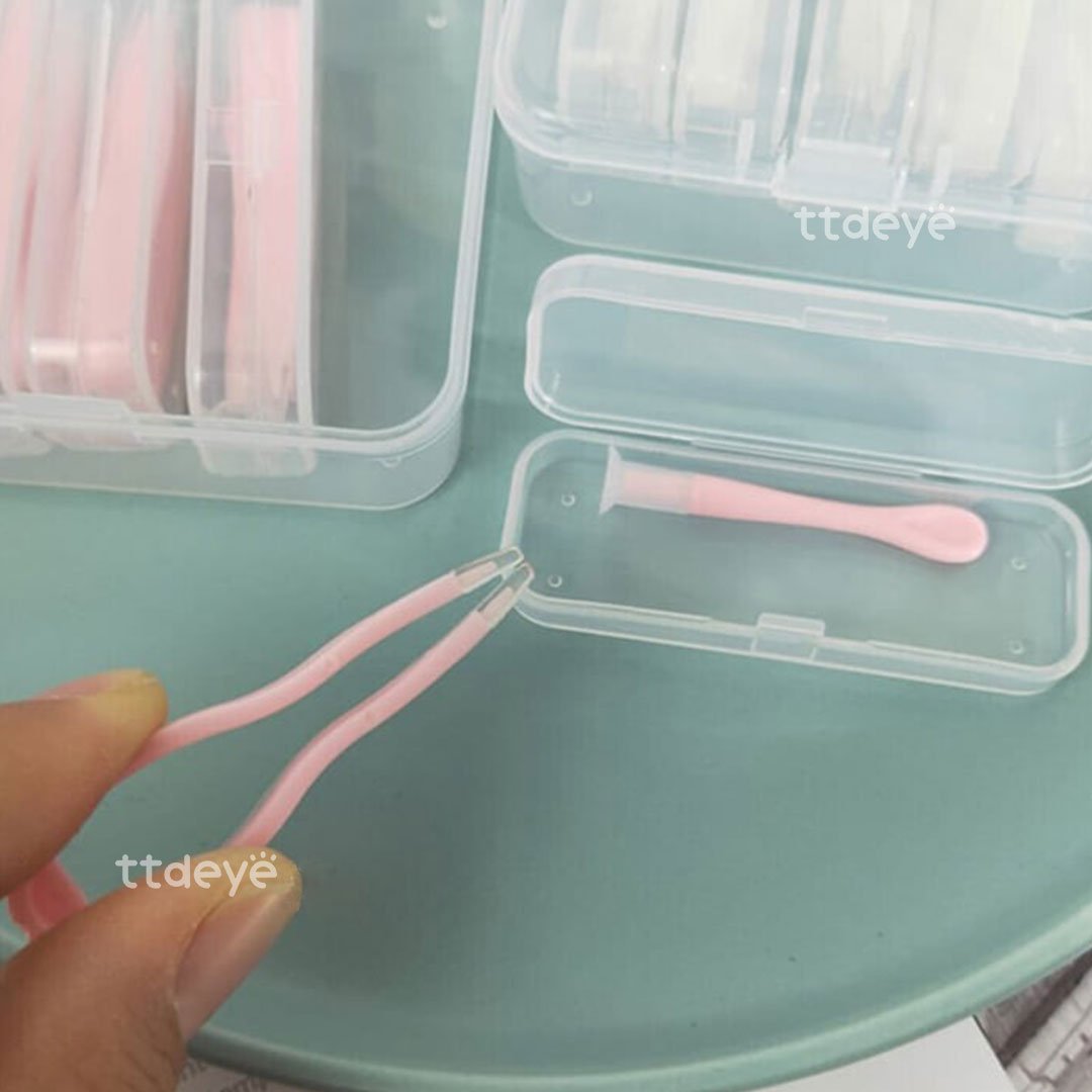 TTDeye Colorful 5-in-1 Contact Lens Tweezers Kit
