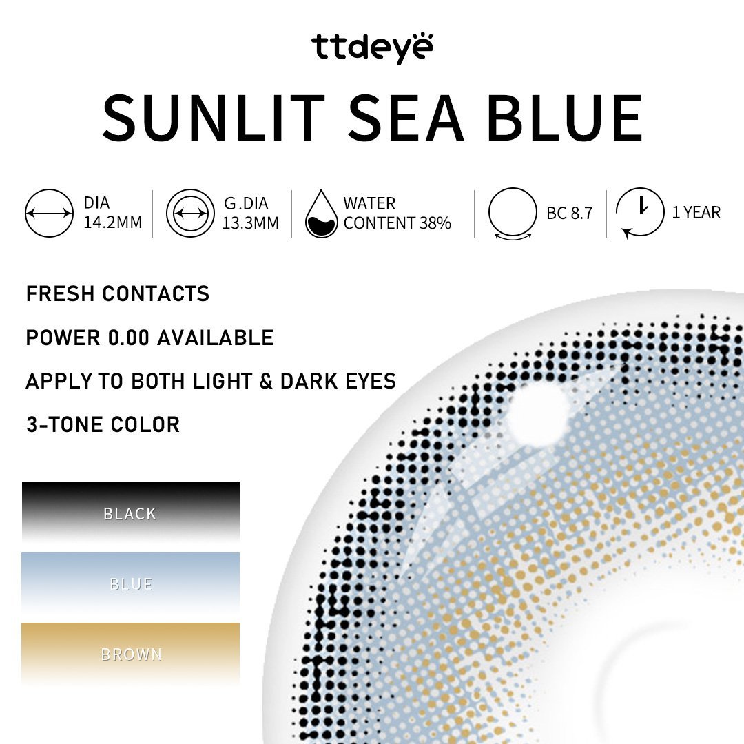 TTDeye Sunlit Sea Blue | 1 Year