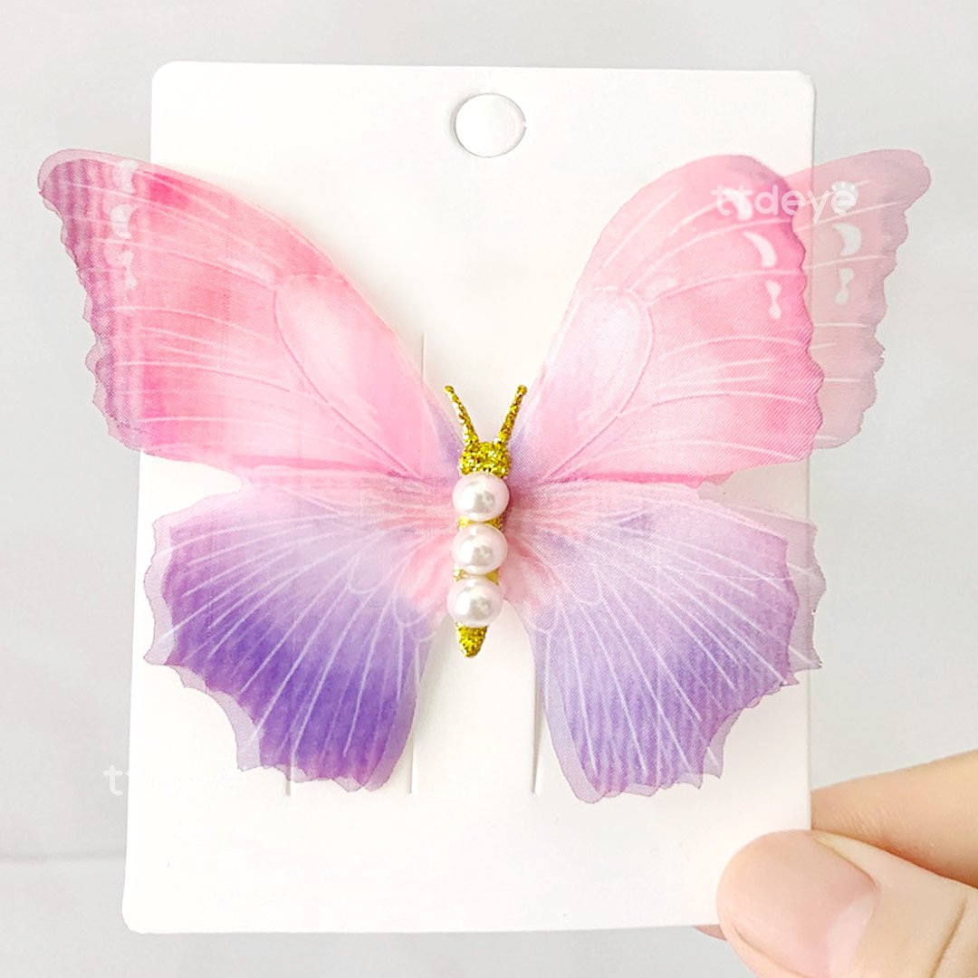 TTDeye Pearlescent Butterfly Hairpin