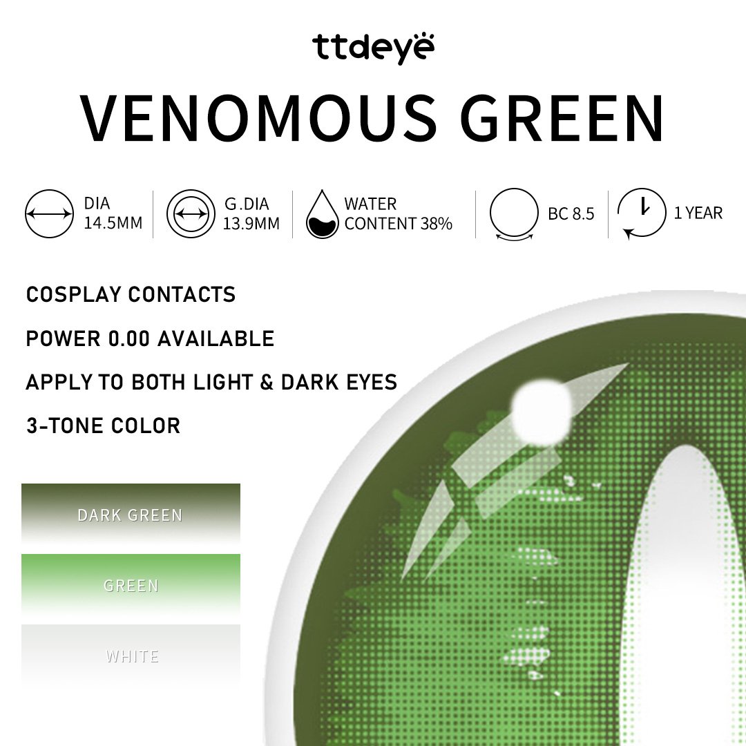 TTDeye Venomous Green | 1 Year